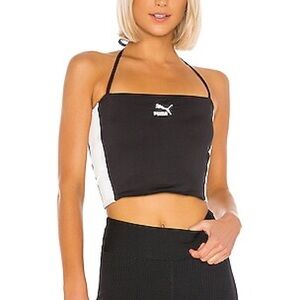 Puma Black and White Halter Top